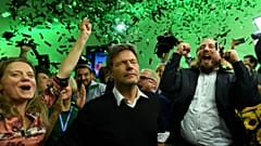Leaders of the German Green party-Die Gruenen