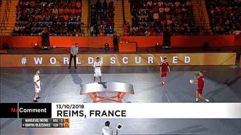 Masa futbolu Teqball Dünya Kupası finalinde büyük heyecan 