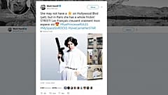 Star Wars : Mark Hammill alias Luke Skywalker begeistert von Streetart für Carrie Fisher