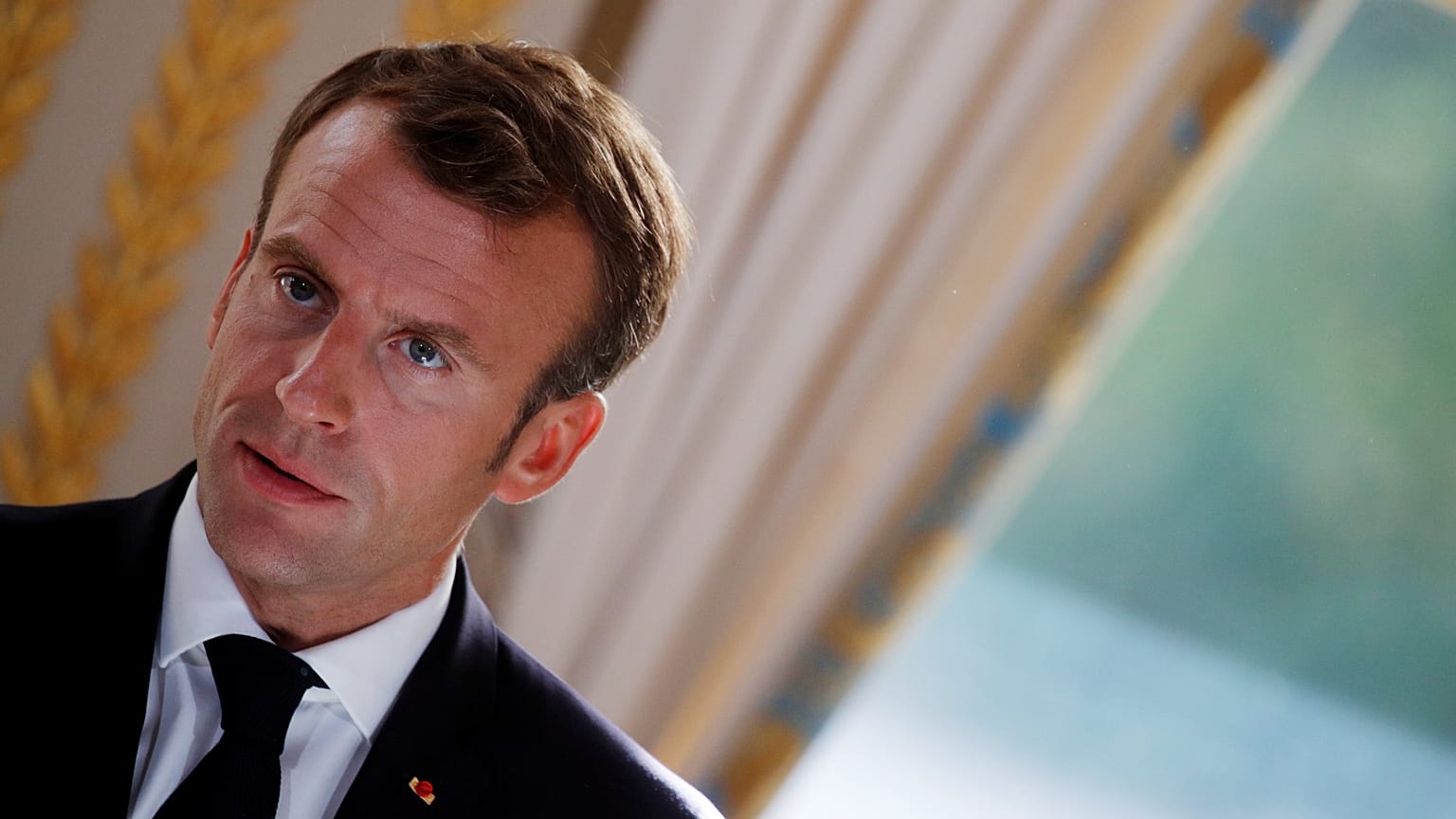 Treffen von Macron und Putin zum iranischen Atomabkommen in St. Petersburg