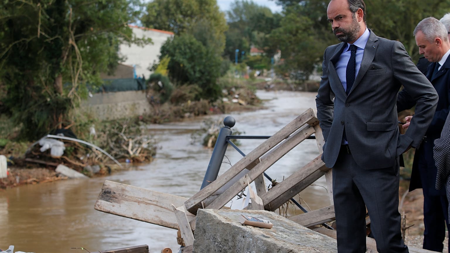Frankreich nach dem Unwetter: Der Schock sitzt tief