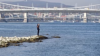 Rekord alacsony a vízállás a Dunán