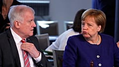 Unionsstreit: Merkel und Seehofer laut Umfragen unter der 30% Grenze