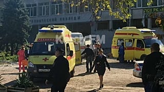 Керчь после нападения на колледж