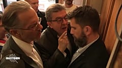 "Fassen Sie mich nicht an!" Frankreichs Chef der Linkspartei in Rage