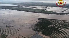 Dramatische Unwetter: Land unter in Sizilien