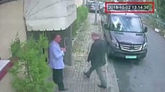 Últimas imagens de Jamal Kashoggi com vida (02 de outubro 2018)