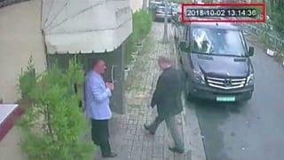 Últimas imagens de Jamal Kashoggi com vida (02 de outubro 2018)