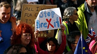 Противники Brexit'a вышли на улицы Лондона