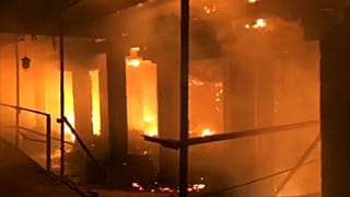 Пожар во Владикавказе потушен