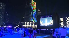 Watch: Dubai ExpoLight show