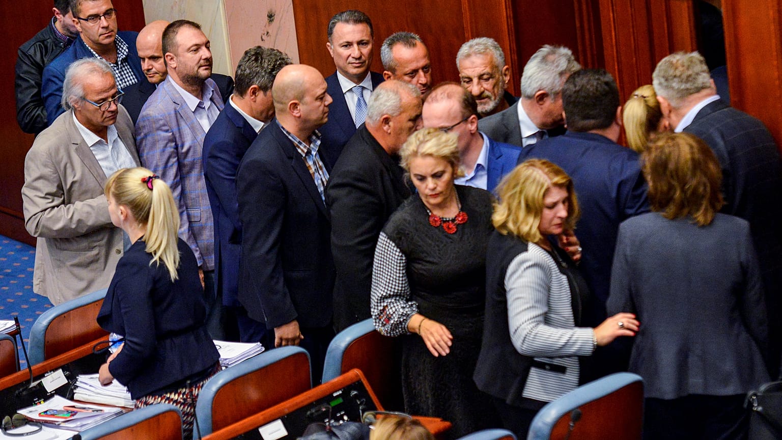 Το VMPO-DPMNE διέγραψε τον αντιπρόεδρο του κόμματος