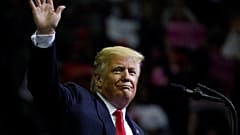 US President Donald Trump vows to "build up" nuclear arsenal