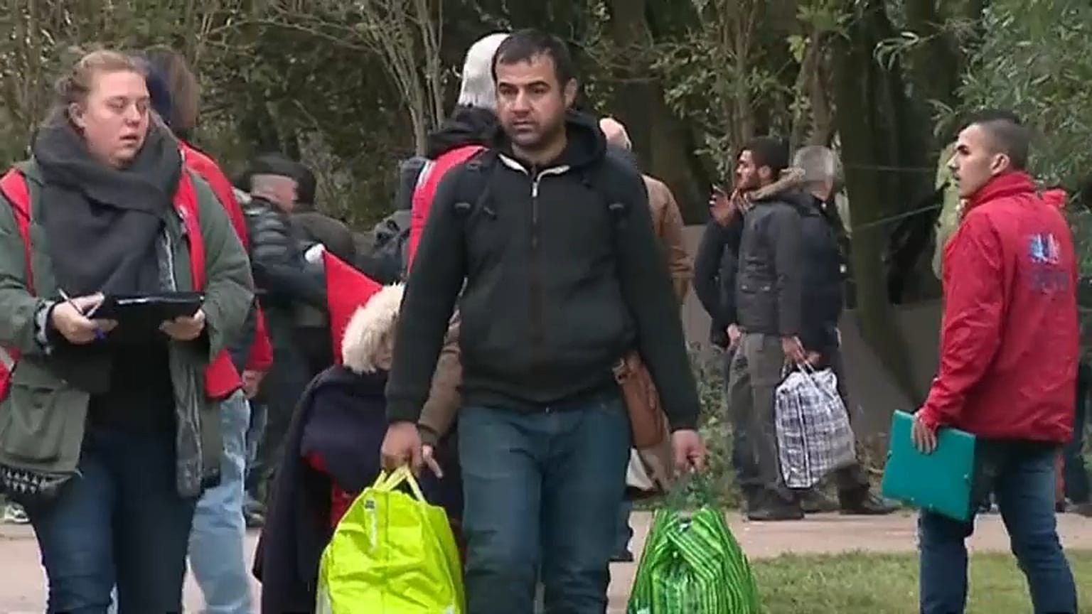 Δουνκέρκη: Οι αρχές εκκένωσαν καταυλισμό μεταναστών 