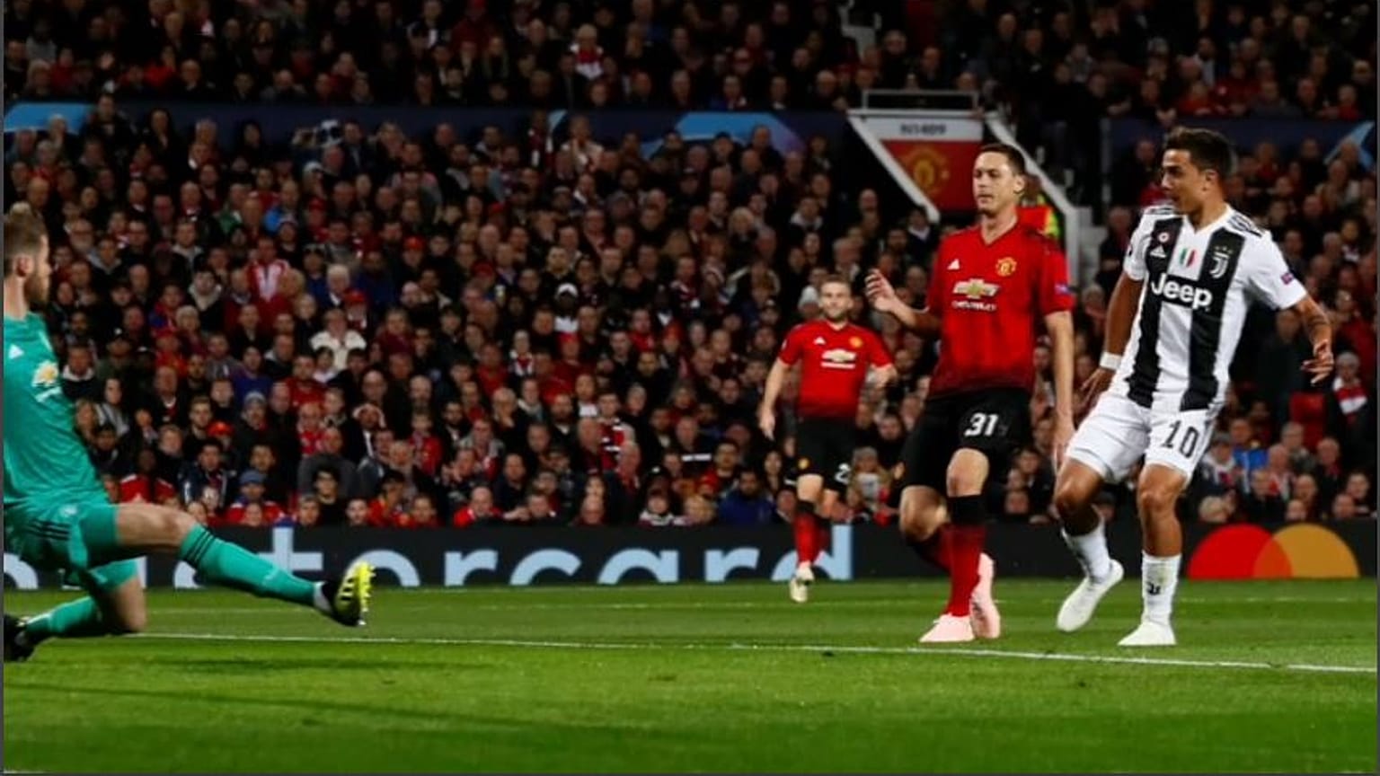 Champions League: la Juventus sbanca l'Old Trafford