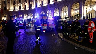 20 verletzte Fussballfans: Rolltreppenunglück in Rom