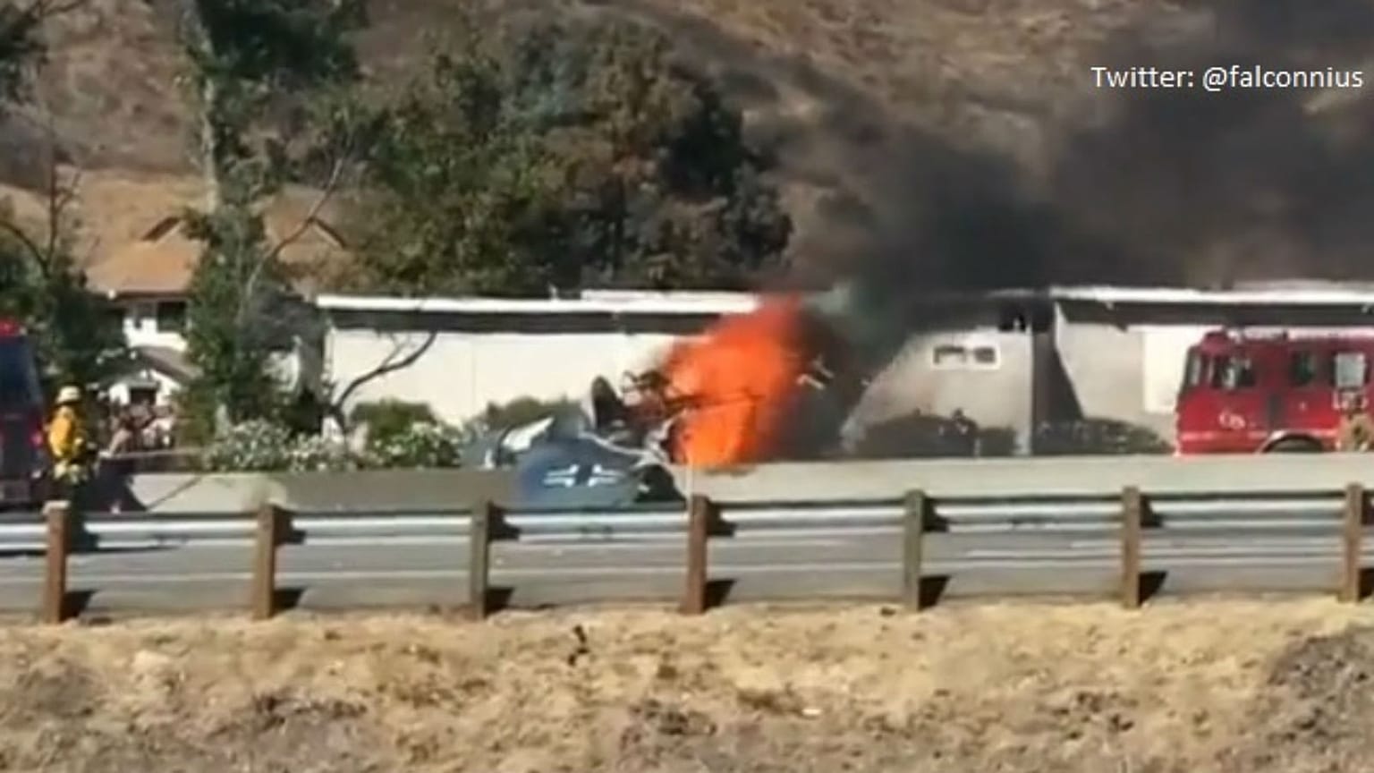 Plane with World War II-era German air force markings crashes in US