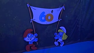 Sie schlumpfen 60: Geburtstag in Blau und Weiß