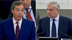 Europarlamento, Tajani zittisce Farage: "Il riso abbonda sulla bocca degli sciocchi"