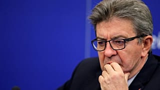 Le leader de la France insoumise Jean-Luc Mélenchon