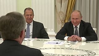 Taking the peace: Putin mocks US over plan to quit weapons treaty