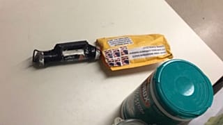 The device sent to CNN