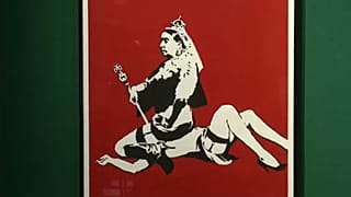 Nem volt botrány Banksy műveinek árverésén 
