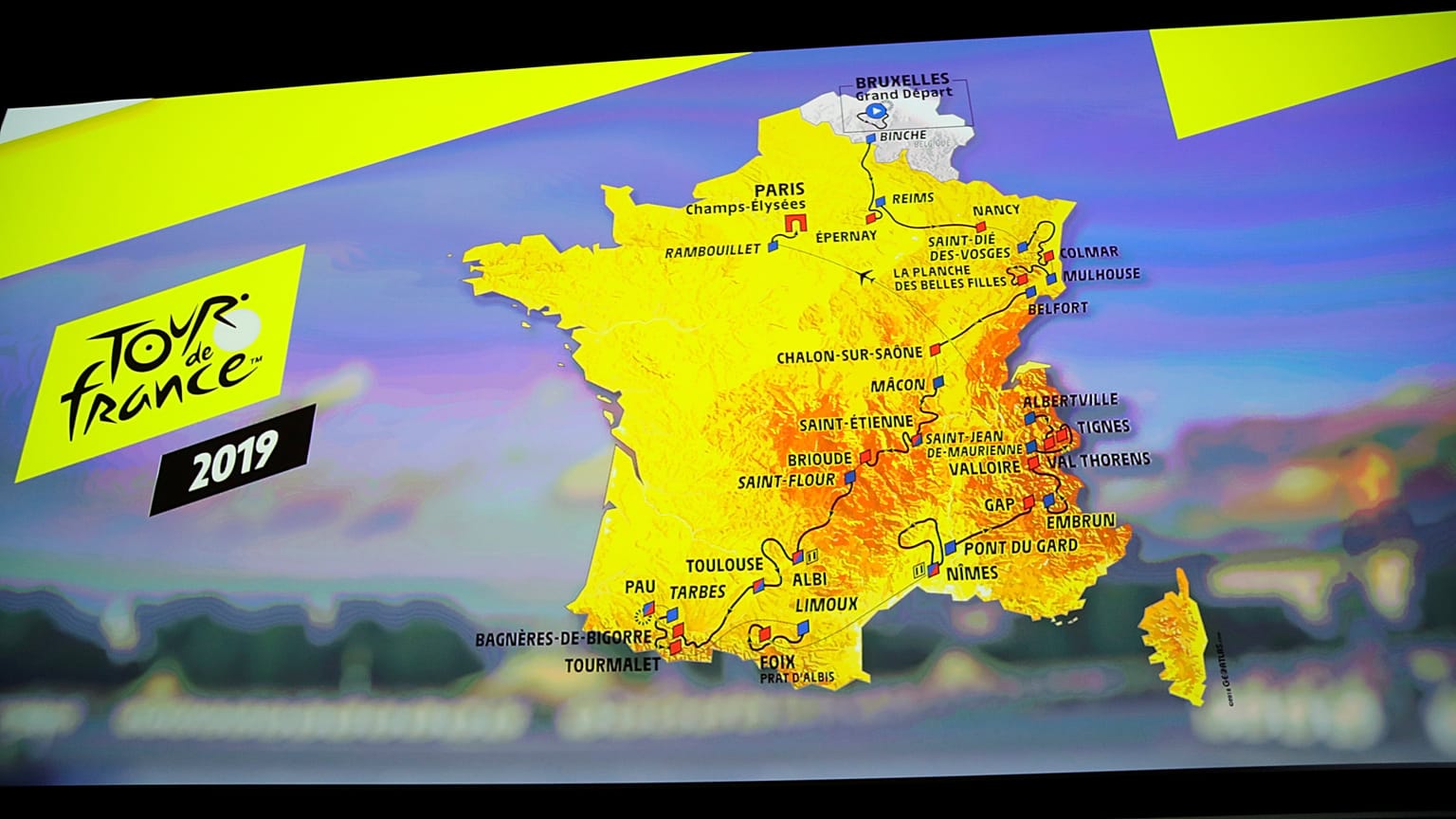 Suivez le tracé ! Voici le Tour de France 2019