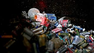 A recycling plant in Slovenia.
