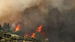 Χαλκιδική: Ολονύχτια μάχη με τις φλόγες στη Σάρτη