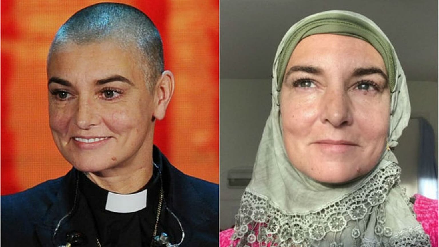Sinead o'Connor bir kez daha din ve isim değiştirerek Müslüman Şüheda oldu