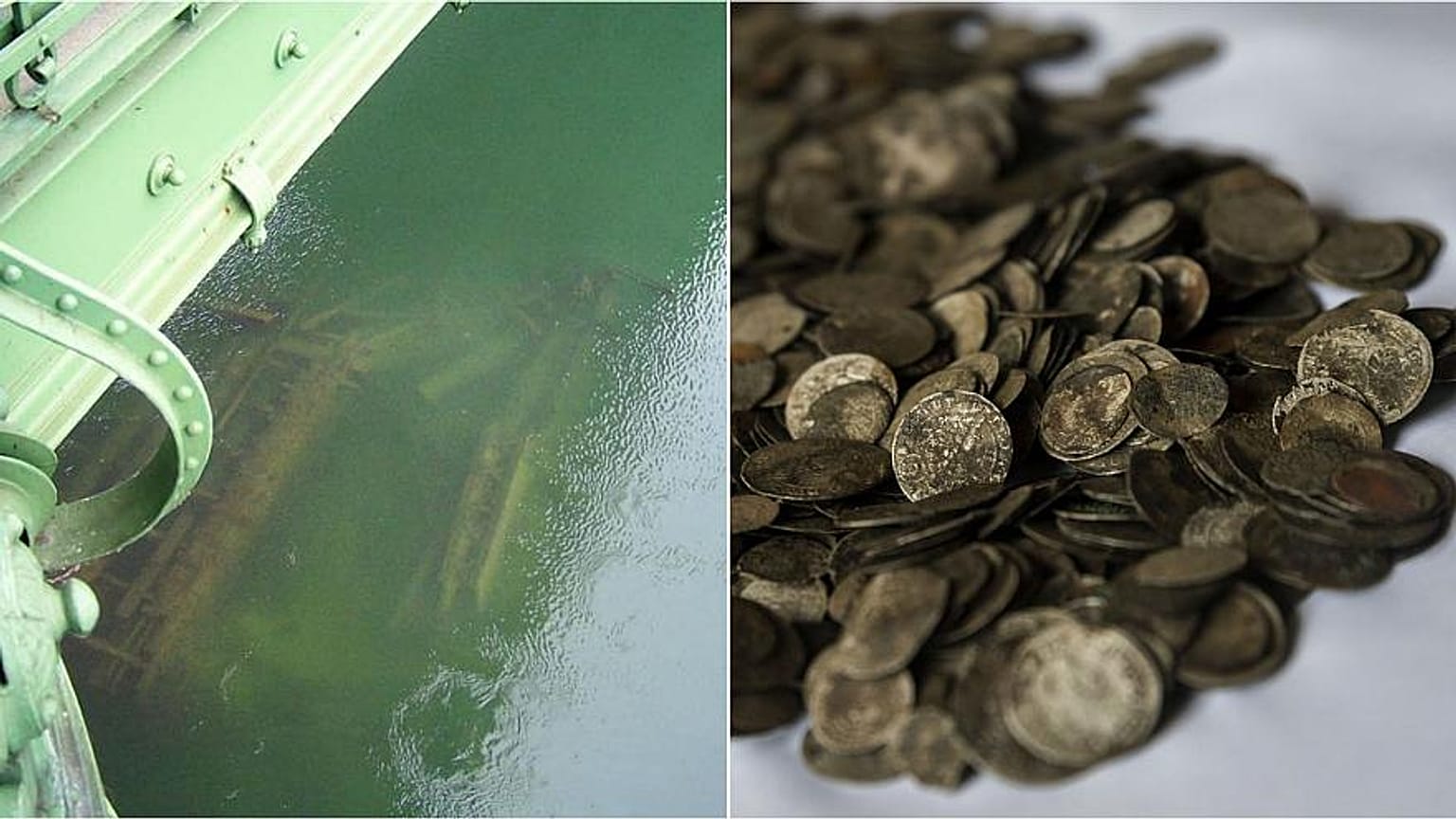 Danubio, secca da record: dal fiume riemergono un ponte e monete d'oro