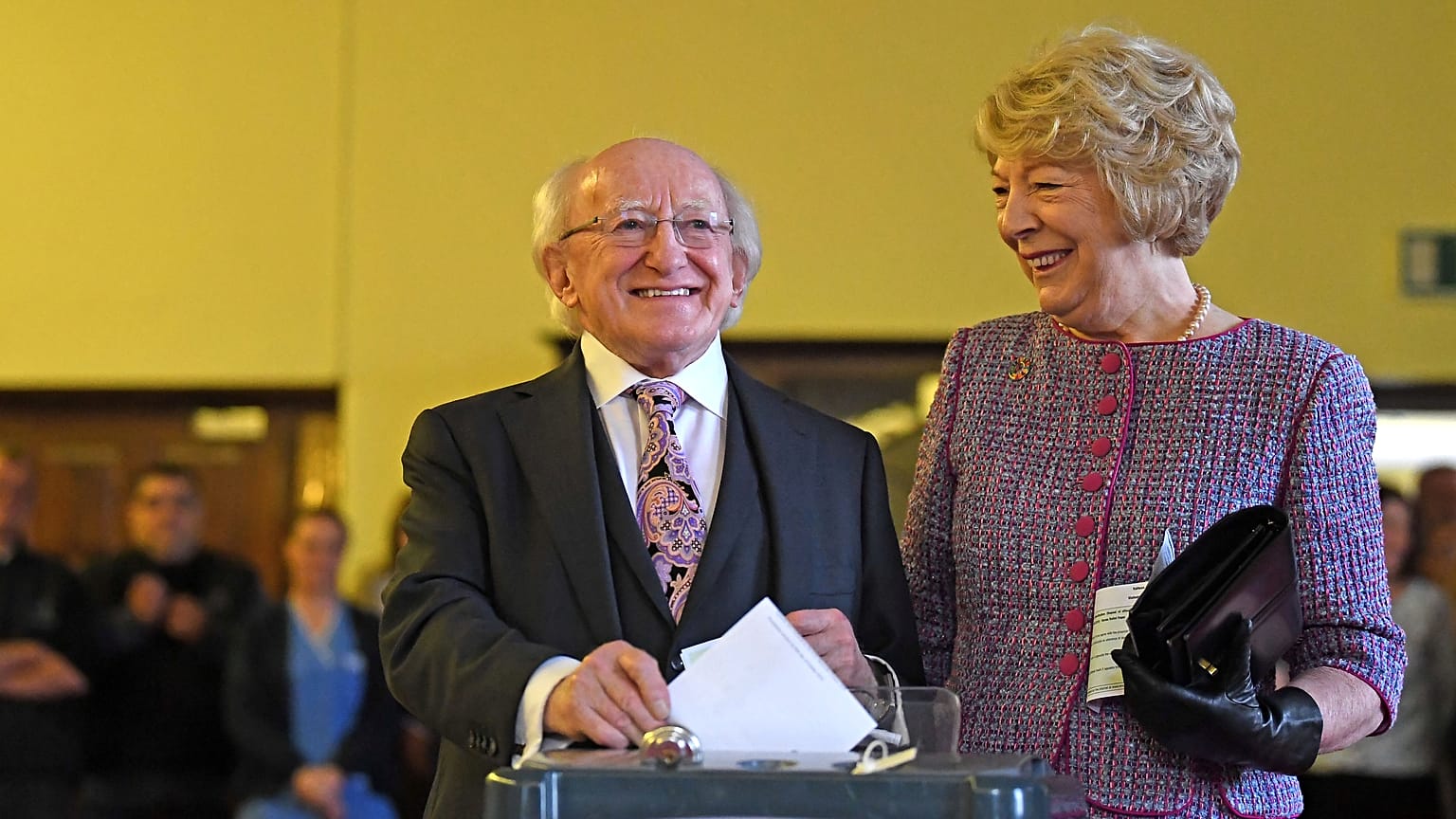 Michael Higgins, presidente de Irlanda