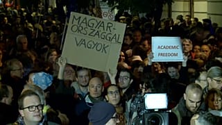 Марш в защиту Центрально-Европейского Университета