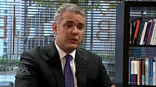 Colombian president Ivan Duque on Global Conversation