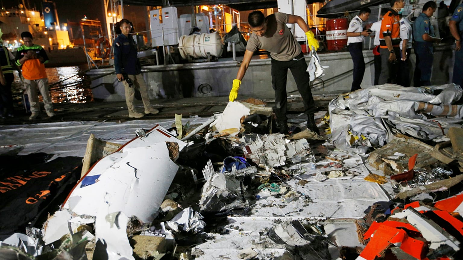 crashed Lion Air flight JT610