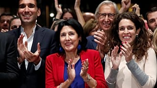 Stichwahl um Präsidentenamt in Georgien