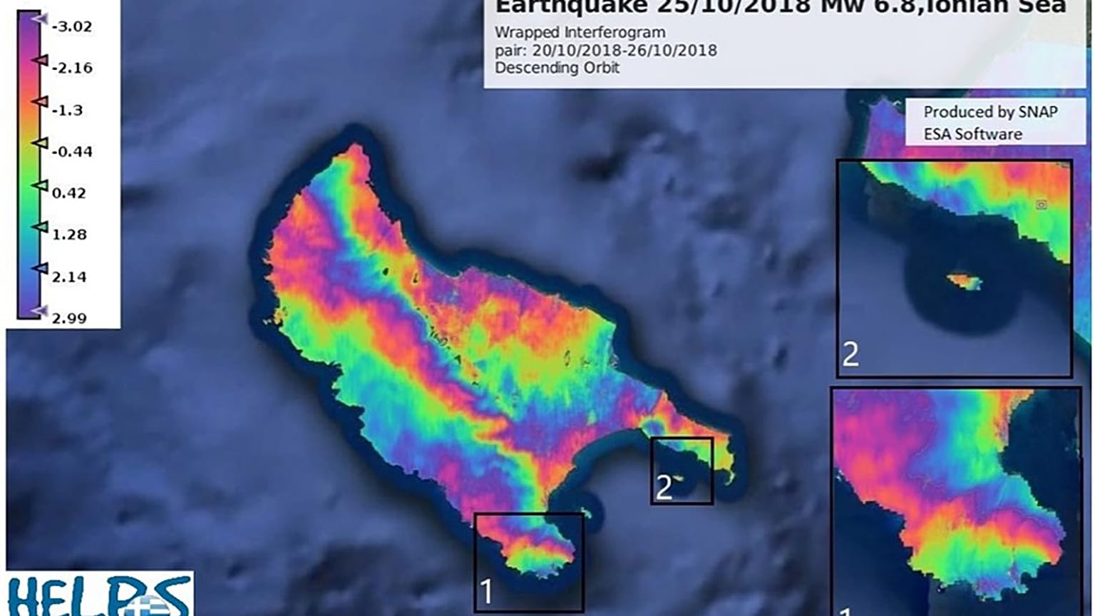 Η Ζάκυνθος μετακινήθηκε τουλάχιστον τρία εκατοστά μετά τον σεισμό