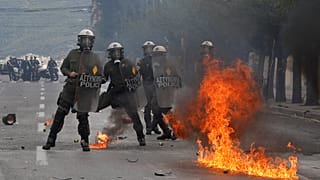 Ένταση στο μαθητικό συλλαλητήριο στην Αθήνα