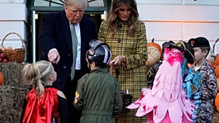 Trump néhány percre cukros bácsivá vált