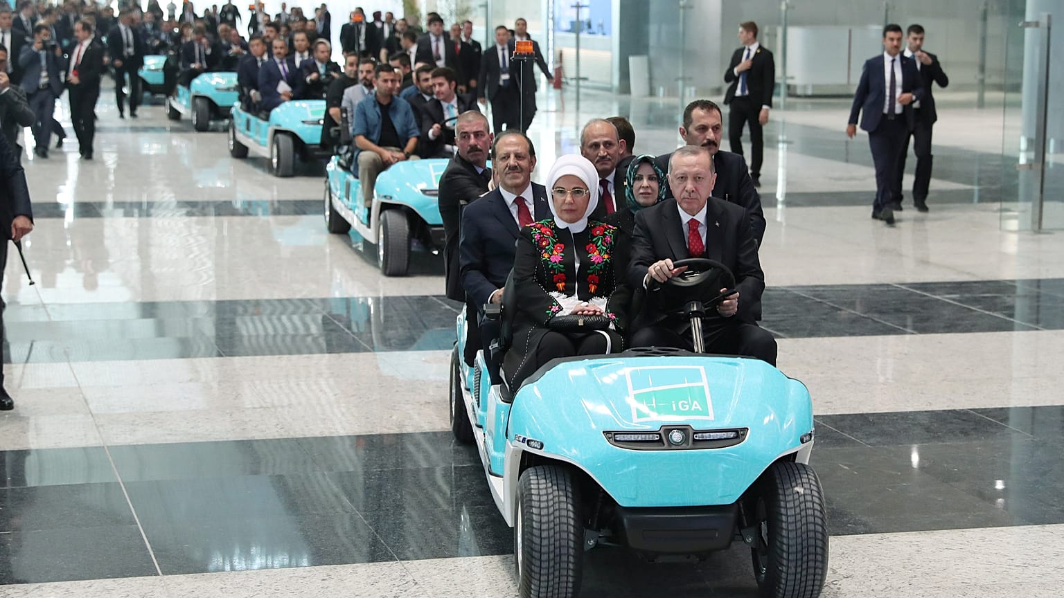 Erdogan inaugure le nouvel aéroport géant d'Istanbul 