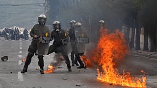 Επεισόδια στο μαθητικό συλλαλητήριο στο κέντρο της Αθήνας
