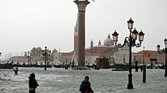 El temporal en Italia deja Venecia inundada