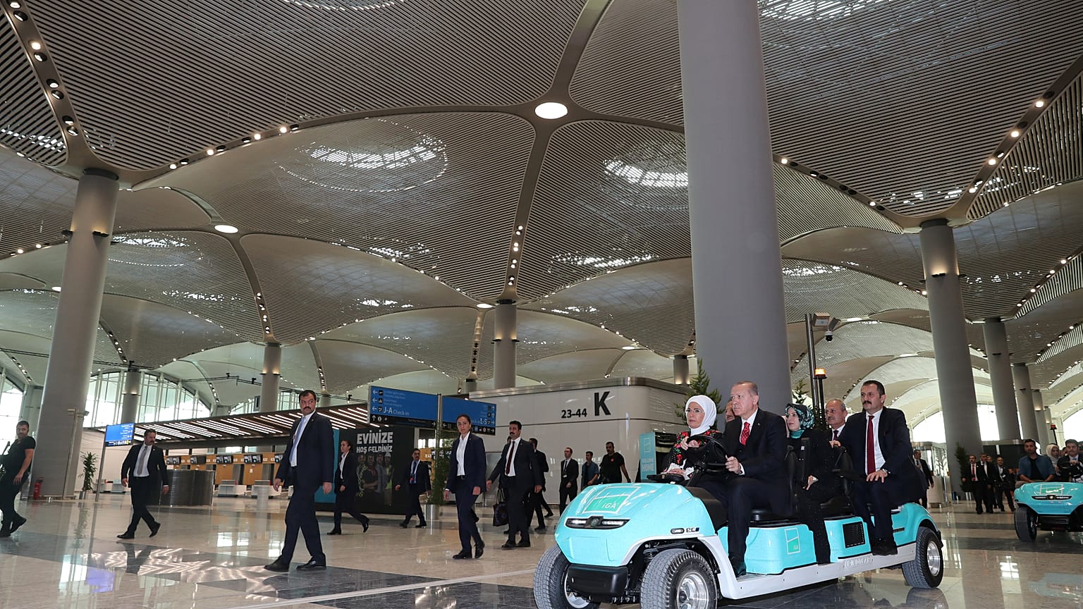 Turkey's Erdogan opens new airport, set to be one of 'world's largest'