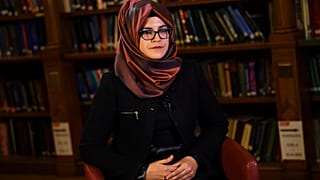 خديجة جنكيز خطيبة الصحفي السعودي جمال خاشقجي في مقابلة مع رويترز 29-10-2018