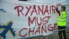 Nova greve da Ryanair afeta quarenta e dois mil passageiros na Alemanha 