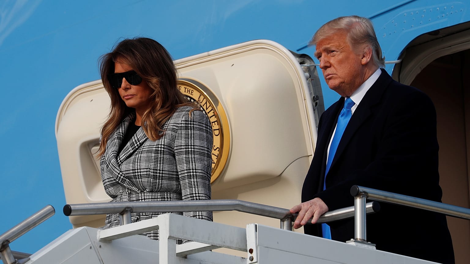 Donald and Melania Trump
