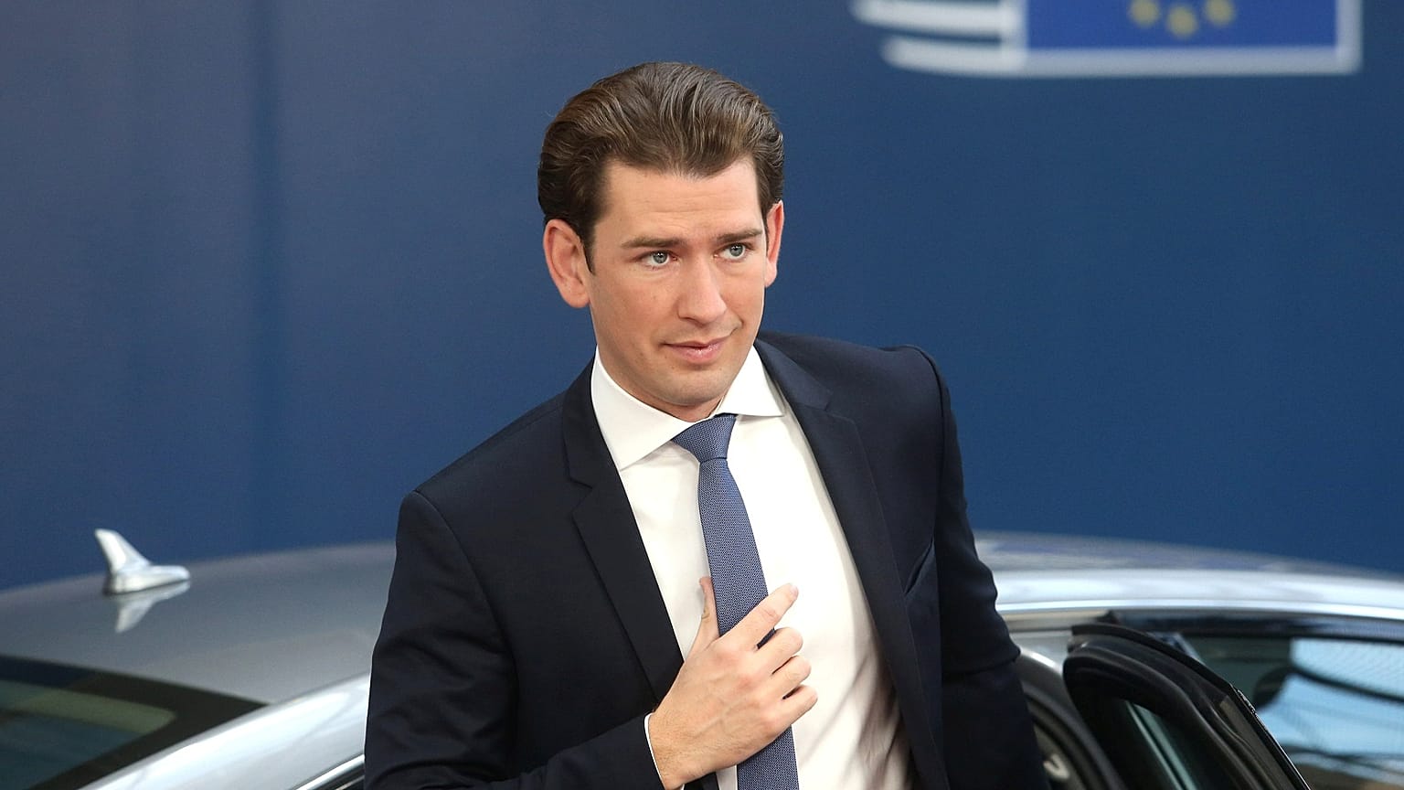 Austrian Chancellor Sebastian Kurz.