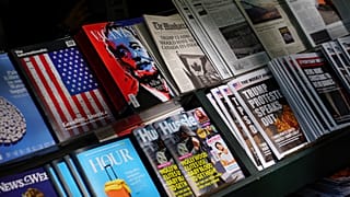 New York: Kiosk voller Falschmeldungen