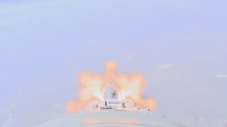 "Роскосмос" опубликовал видео аварии "Союза"